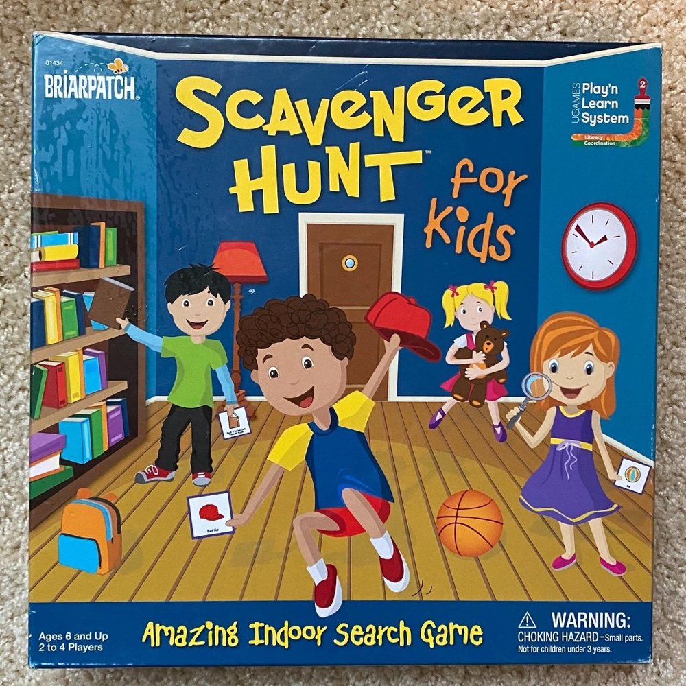 Scavenger Hunt for Kids Briarpatch Game Indoor Sea